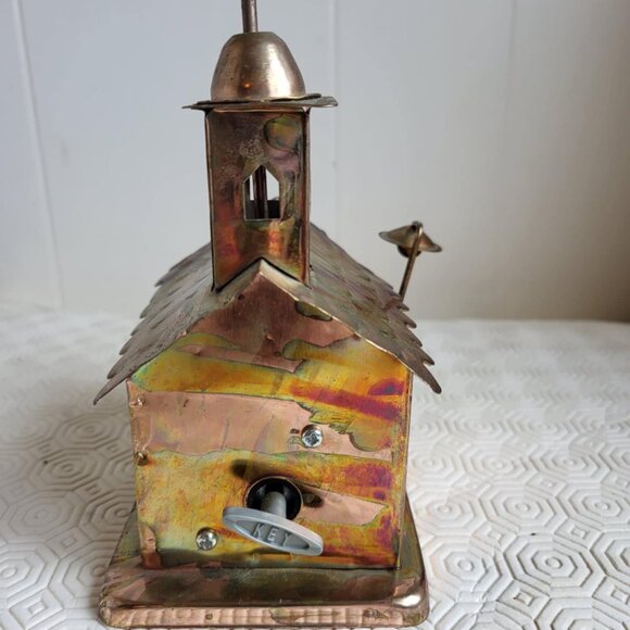 Berkley Design Tin Metal  Vintage Church Music Box ~ Amazing Grace - Picture 3 of 8